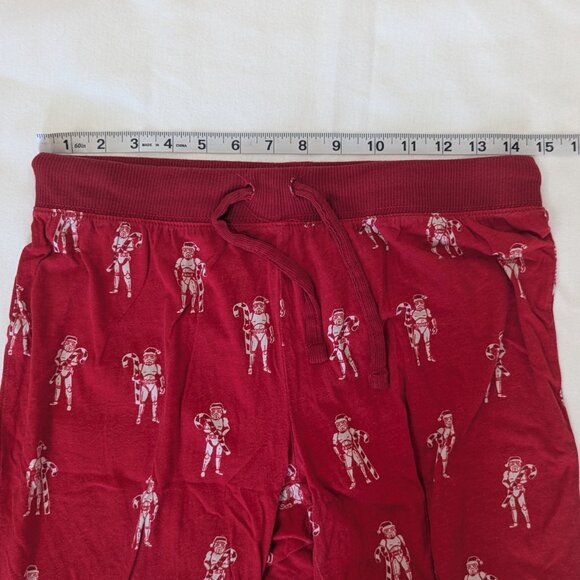 Star Wars x Munki Munki Festive Red Christmas Stormtrooper Sleep Pajama Pants - Picture 7 of 10
